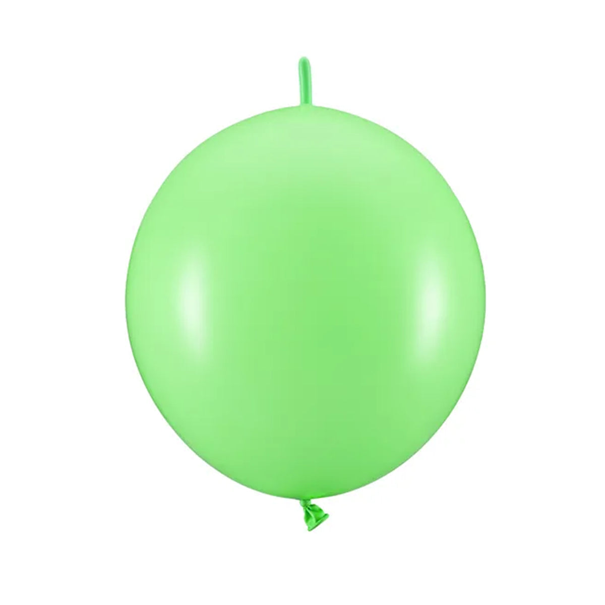 20 slingerballonnen - Ø 28cm - Pastelheldergroen