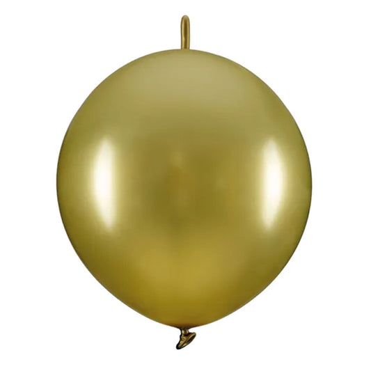 20 slingerballonnen - Ø 33cm - Goud