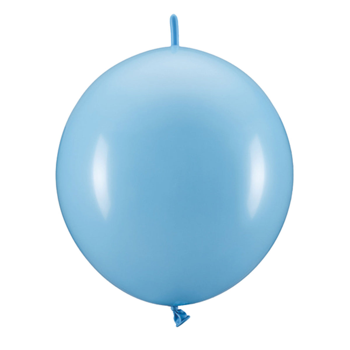 20 Slingerballonnen - Ø 33cm - Lichtblauw