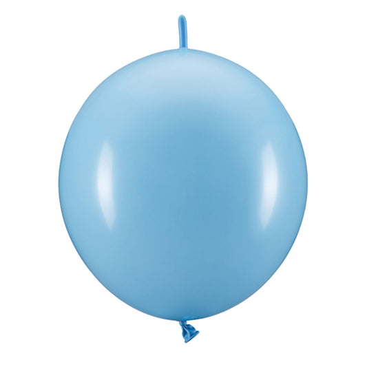 20 Slingerballonnen - Ø 33cm - Lichtblauw