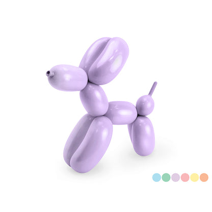 1 Ballonset - Modelleerballonnen - Pastel