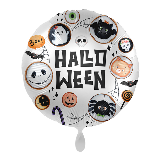 1 ballon - Spookachtig spook - NL