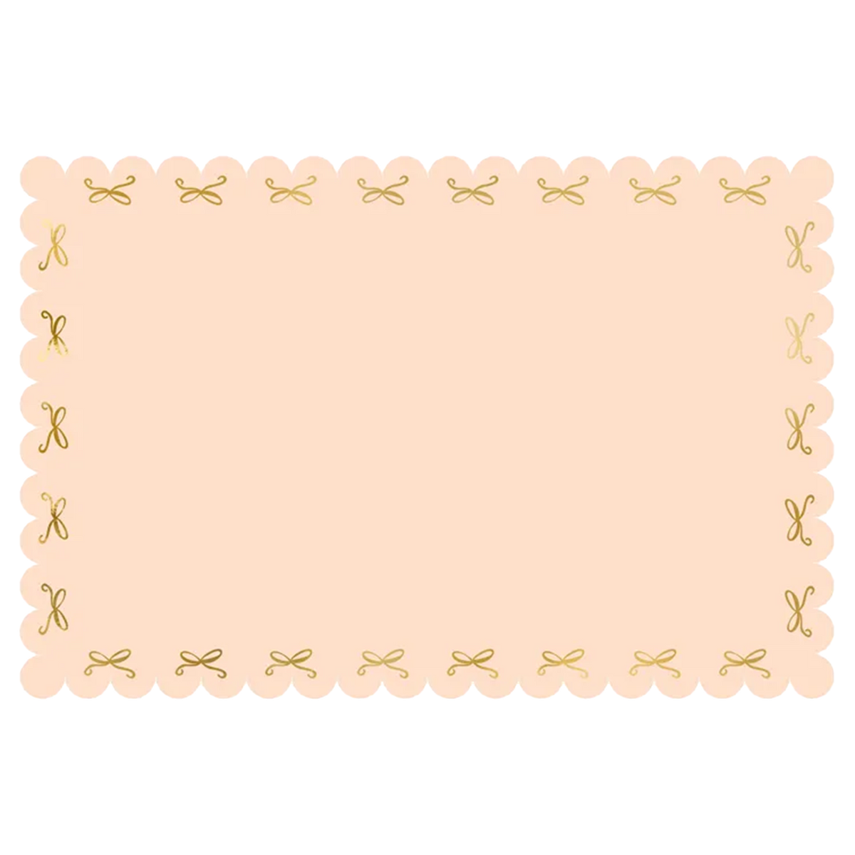 1 Papieren Tafelkleed - Pink Bows