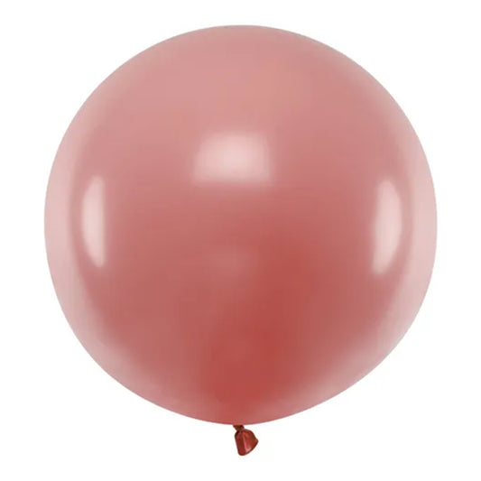 1 Reuzenballon - Ø 60cm - Pastel Wild Rose