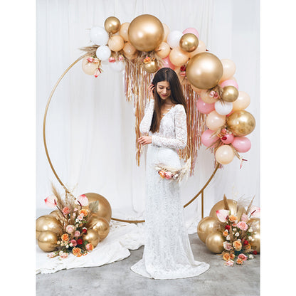 1 Reuzenballon - Ø 60cm - Glanzend - Goud
