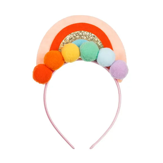 1 haarband - regenboogfeest