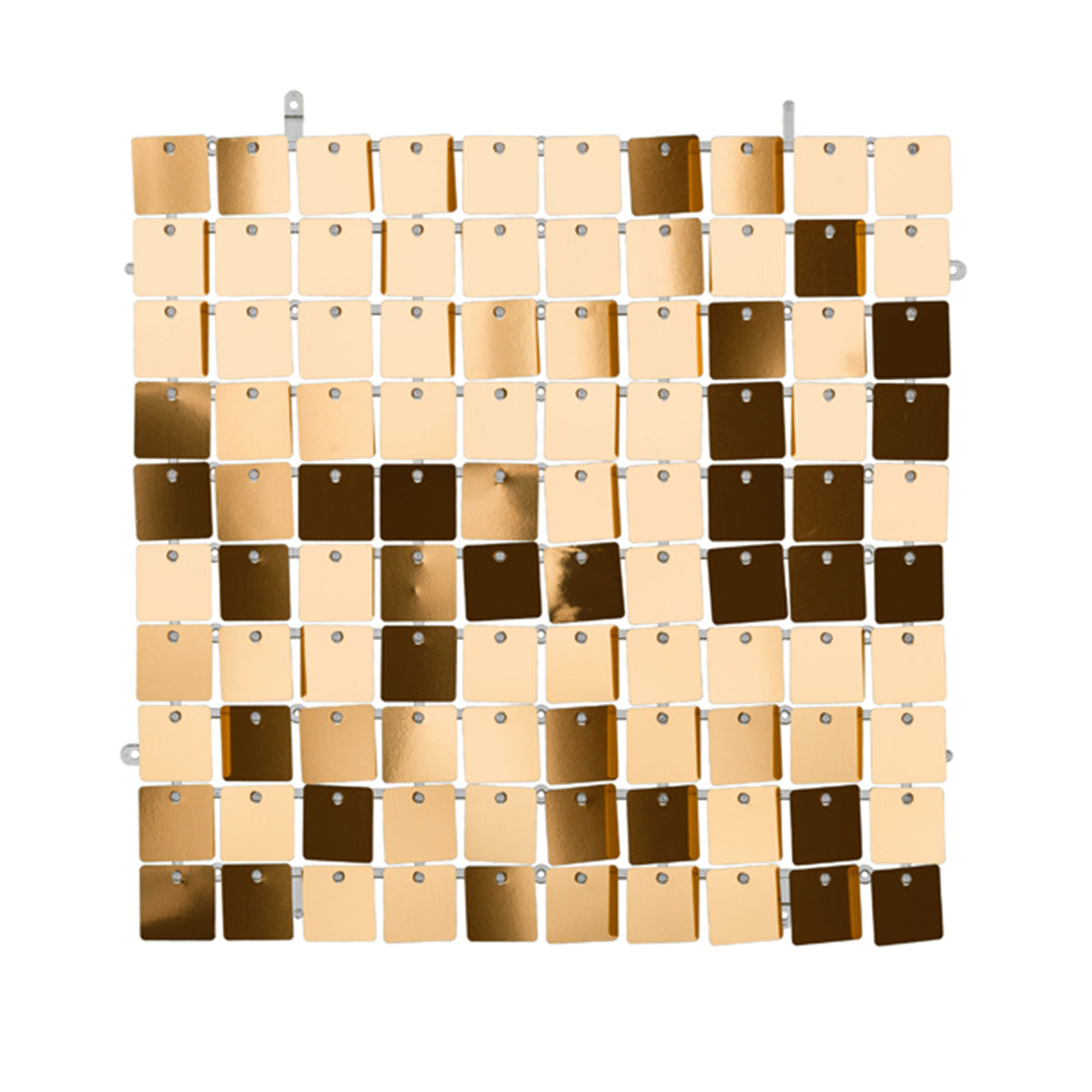 1 Pailletten achtergrond - 30x30cm - Koper