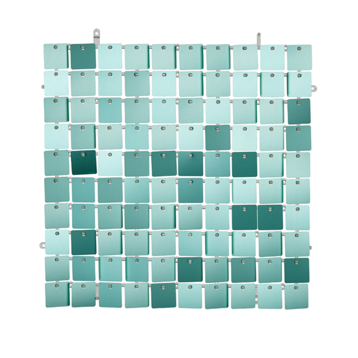 1 Pailletten achtergrond - 30x30cm - Turquoise