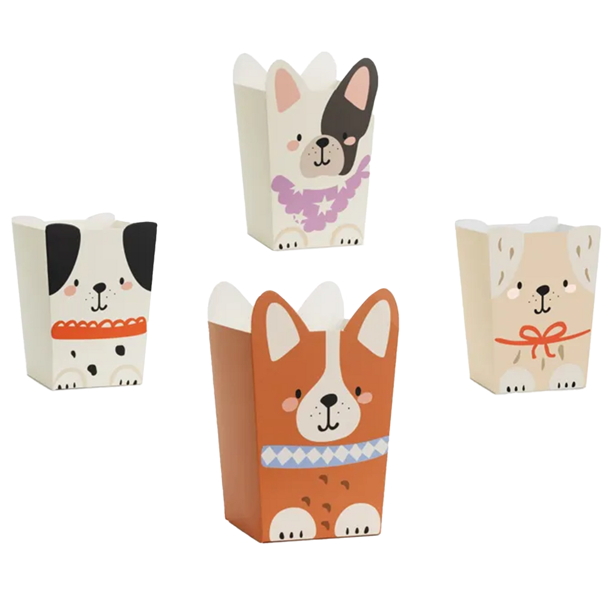 6 snackboxen - Dogs