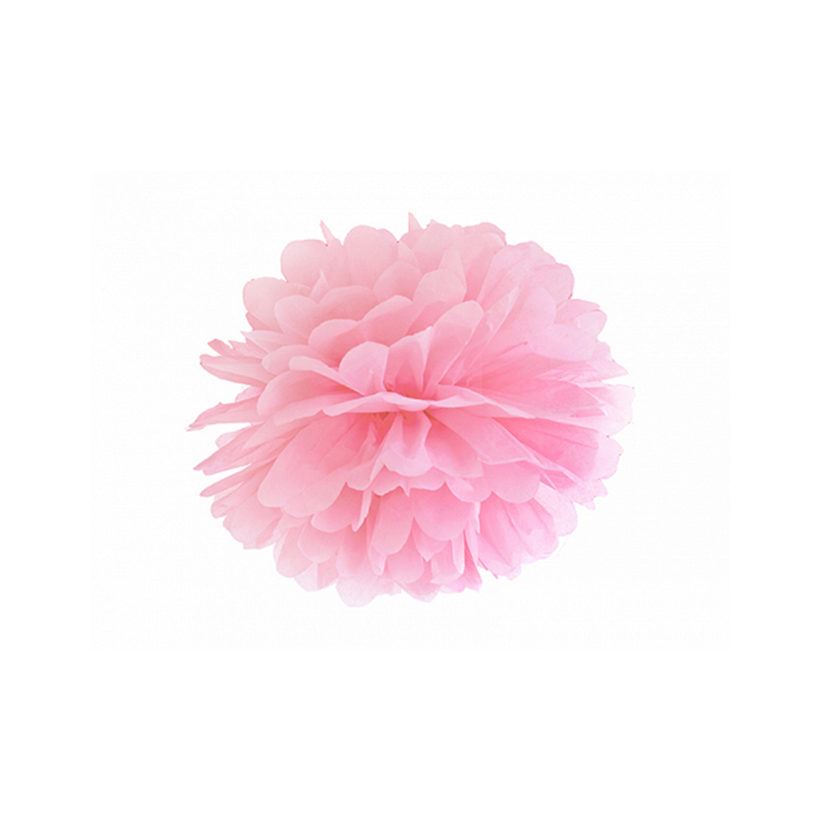 1 pompon - Ø 25cm - roze