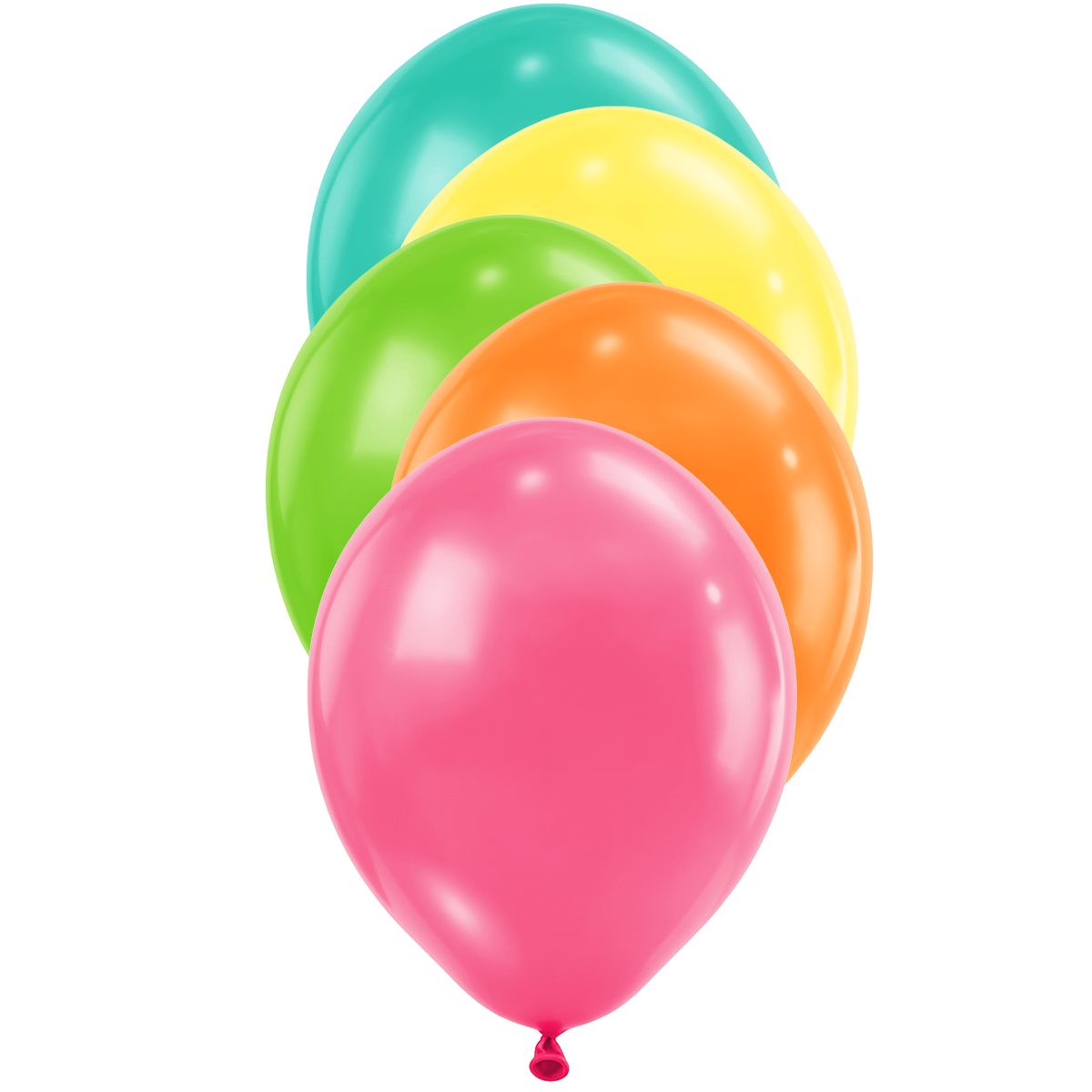 50 ballonnen - Ø30 cm - Tropische mix