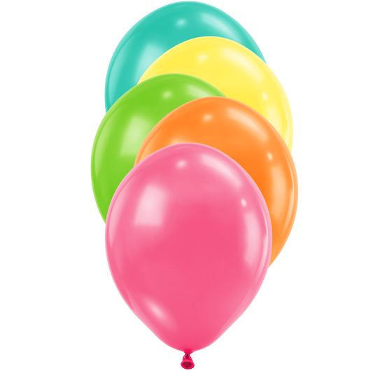 50 ballonnen - Ø30 cm - Tropische mix