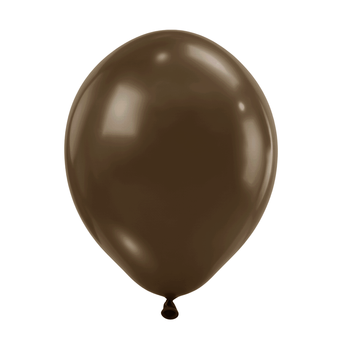 50 ballonnen - Ø30 cm - Chocoladebruin