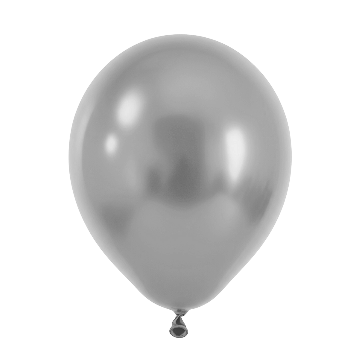 50 ballonnen - Ø30 cm - Parel Zilver