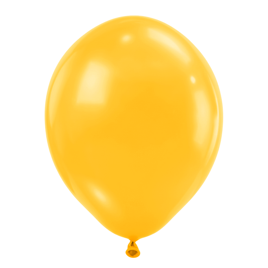 25 ballonnen - Ø46 cm - Honinggeel