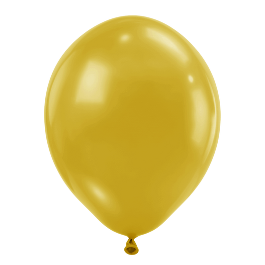 25 ballonnen - Ø46 cm - Mosterd