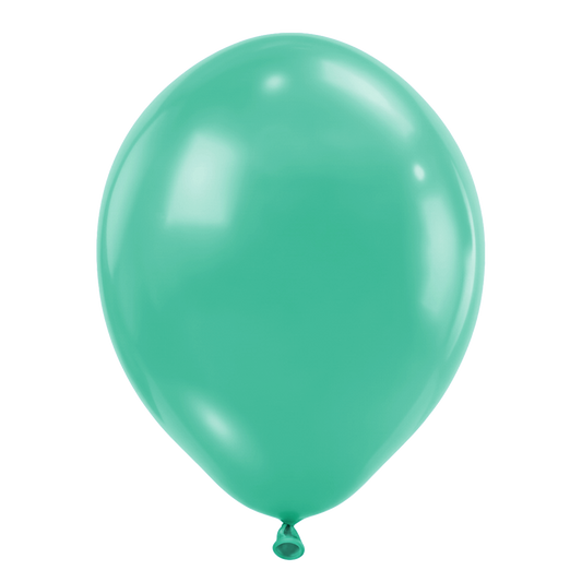 25 ballonnen - Ø46 cm - Aquamarijn