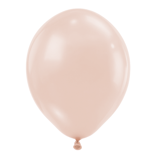 25 ballonnen - Ø46 cm - Pastel Dusk Rose