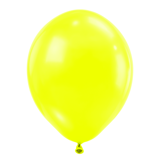 25 Ballonnen - Ø46 cm - Neon Geel