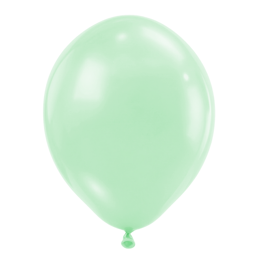25 ballonnen - Ø46 cm - Pastel Matgroen