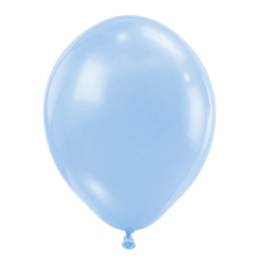 25 ballonnen - Ø46 cm - Pastel Mat Blauw