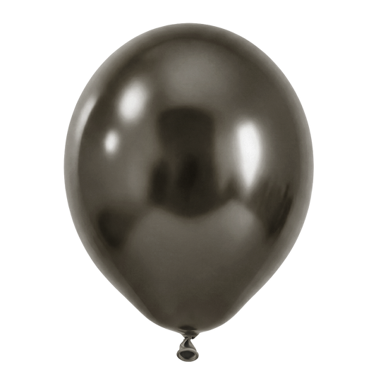15 ballonnen - Ø46 cm - Zijde Middernachtgrijs