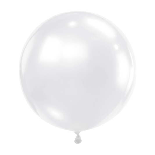 3 ballonnen - Ø61 cm - Parelwit