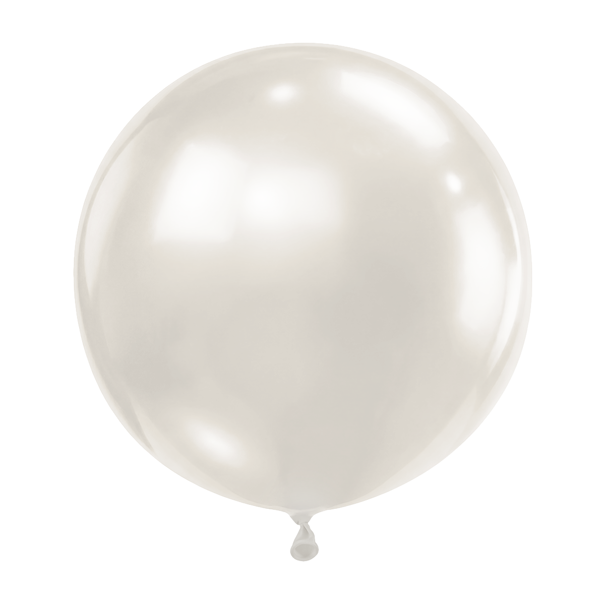 3 ballonnen - Ø61 cm - parelmoer parel