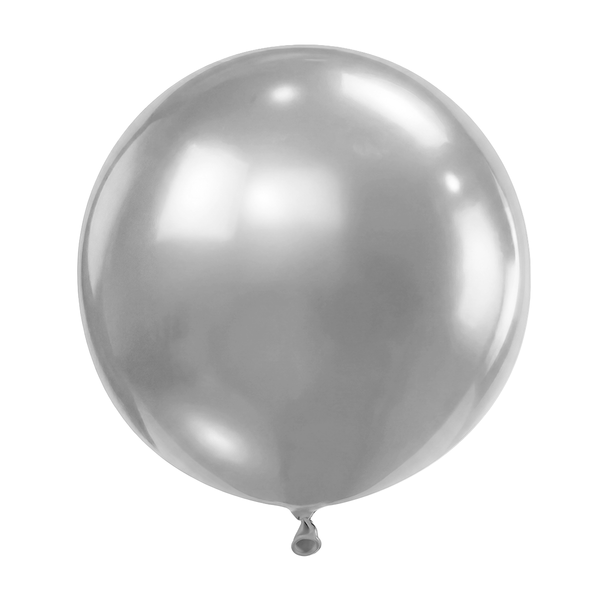 3 ballonnen - Ø61 cm - zilver