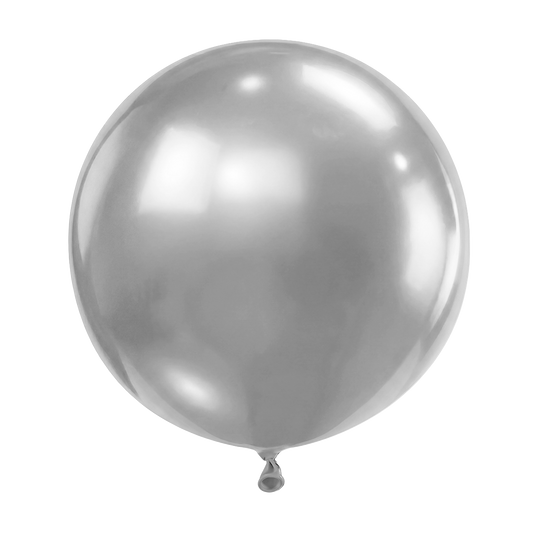 3 ballonnen - Ø61 cm - zilver