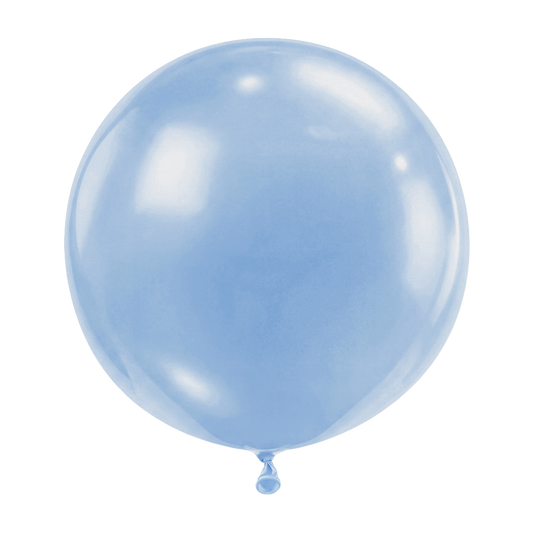 3 ballonnen - Ø61 cm - Pastel Mat Blauw