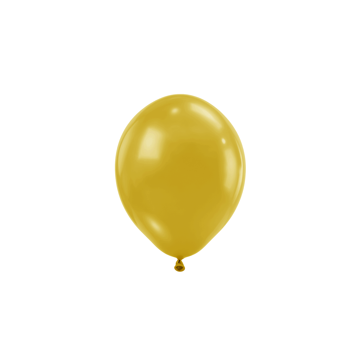 50 ballonnen - Ø12 cm - Mosterd