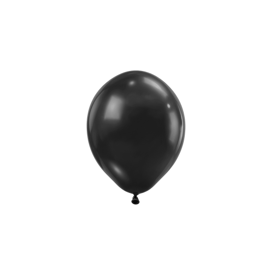 50 ballonnen - Ø12 cm - zwart