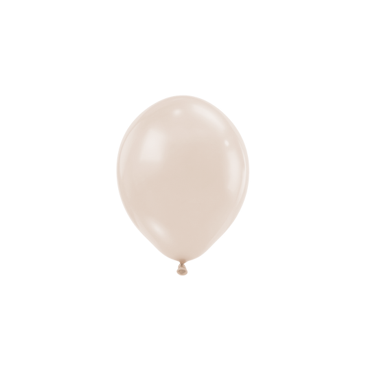 50 ballonnen - Ø12 cm - Pastel Dusk Cream