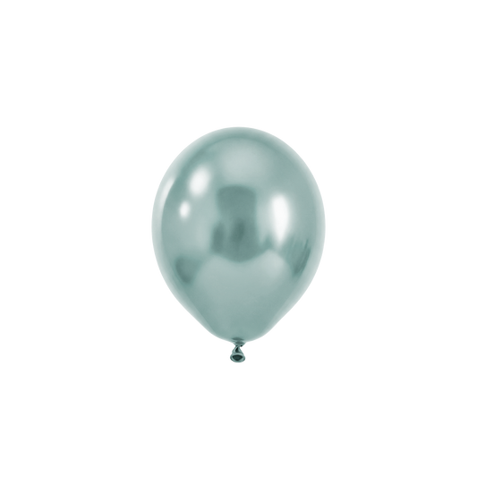 50 ballonnen - Ø12 cm - Zijdeachtig Koele Munt