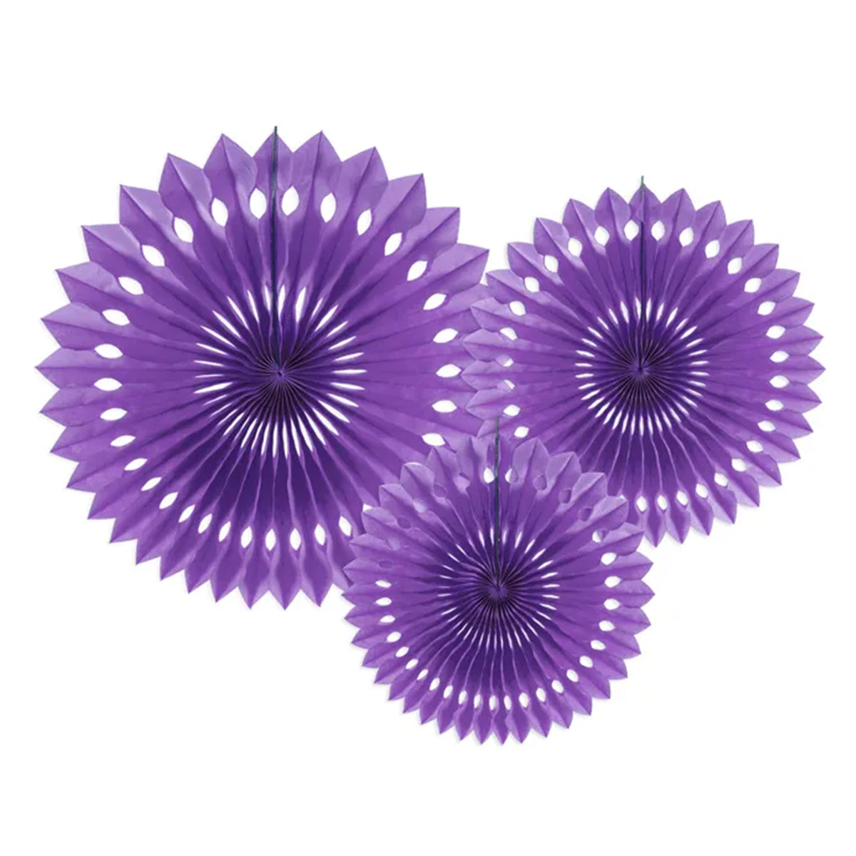 3 decoratierozen - Lila