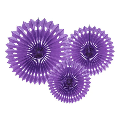 3 decoratierozen - Lila