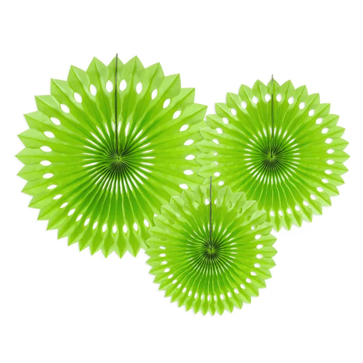 3 decoratierozen - appelgroen