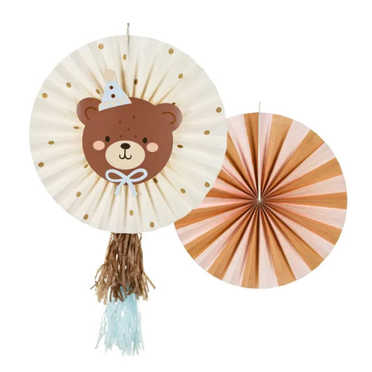 2 decoratieve rozetten - Beer