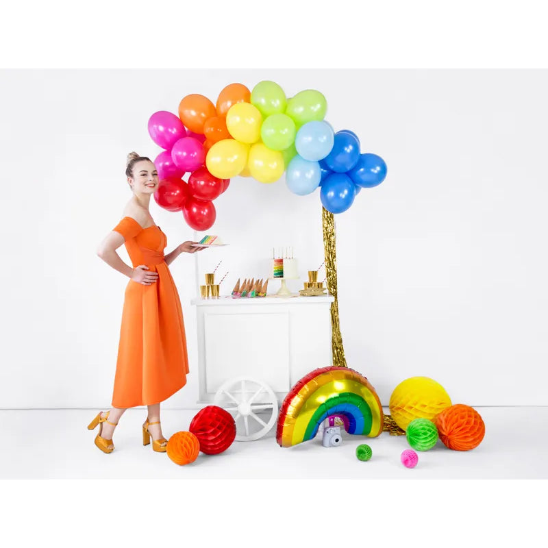 100 ballonnen - Ø 23cm - Pastel Hot Pink