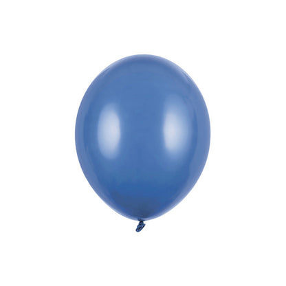 100 ballonnen - Ø 23 cm - Pastel Marineblauw