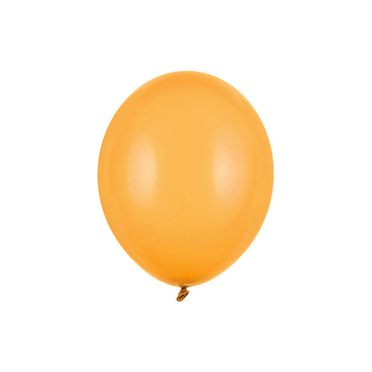100 Ballonnen - Ø 23cm - Pastel Honing