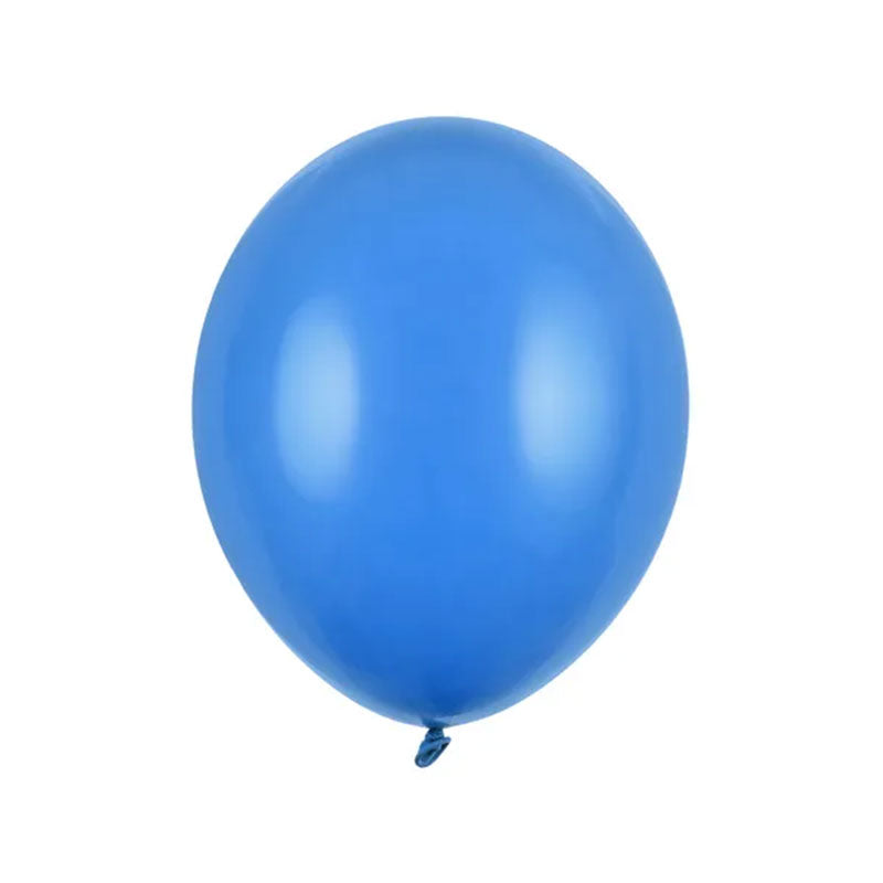 50 ballonnen - Ø 27cm - pastel korenbloemblauw
