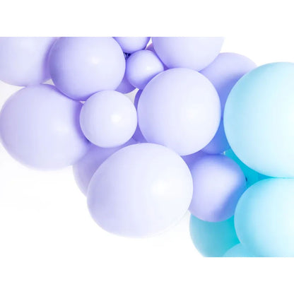 50 ballonnen - Ø 27 cm - Pastel Licht Lila