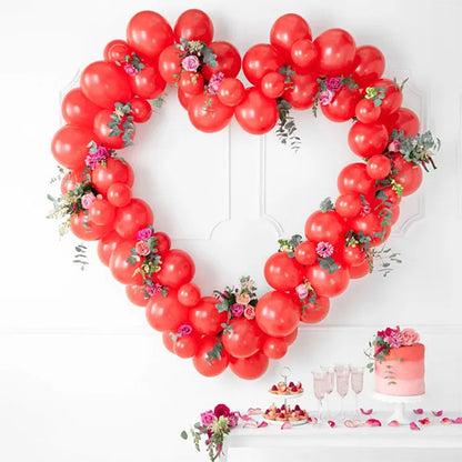 100 ballonnen - Ø 27cm - Pastel Poppy Red