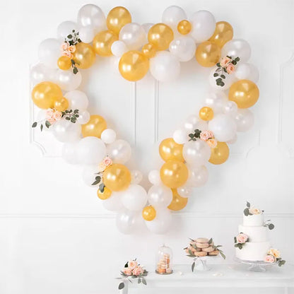 10 ballonnen - Ø 27cm - Pastel Pure White