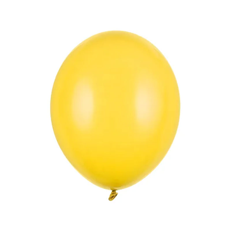 100 ballonnen - Ø 27cm - Pastel Honey Yellow