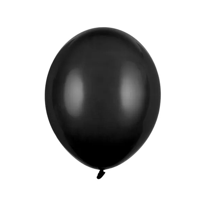100 ballonnen - Ø 27cm - Pastel Zwart