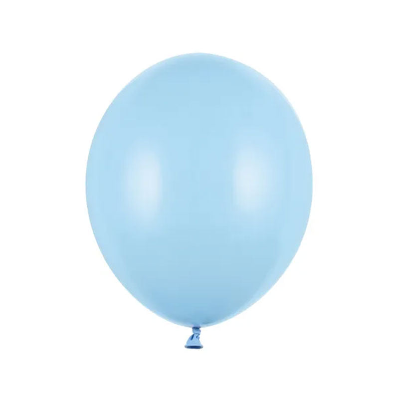 100 Ballonnen - Ø 27cm - Pastel Babyblauw