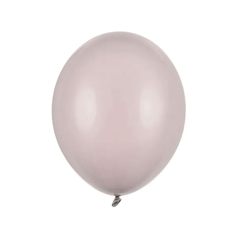 100 ballonnen - Ø 27cm - Pastel Warm Grijs
